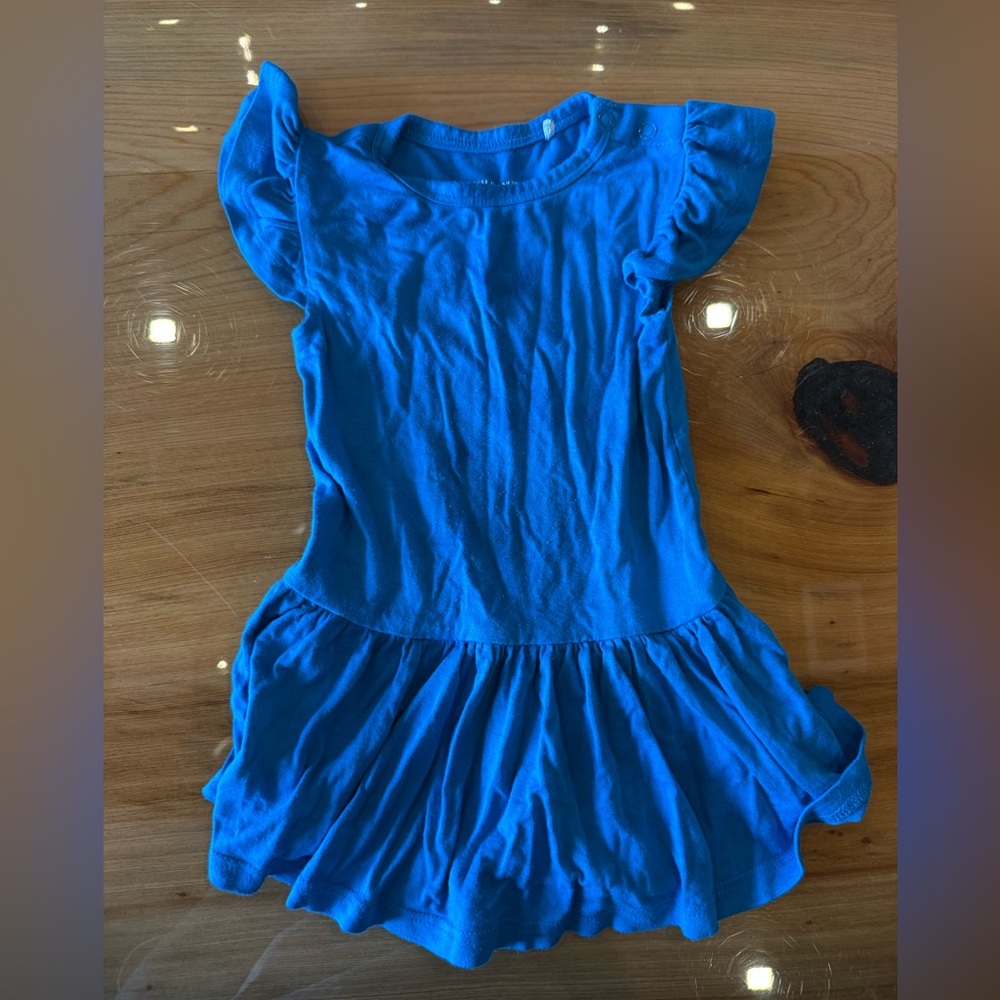 Posh peanut. Blue Kids Dress